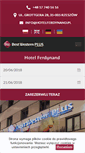 Mobile Screenshot of hotelferdynand.pl